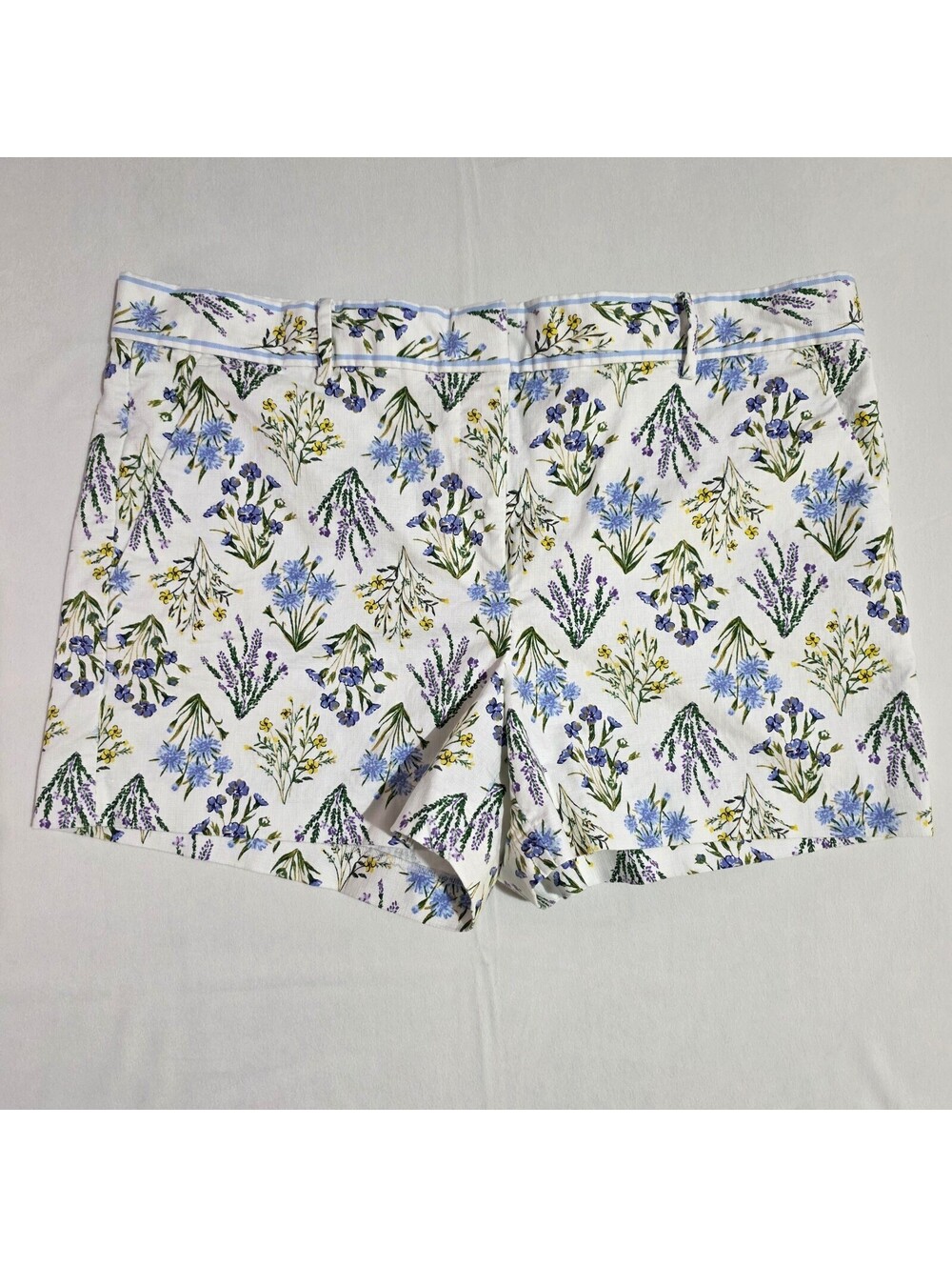 LOFT The Riviera Floral Print Shorts Size 14